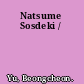 Natsume Sosdeki /