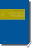 Participation and beliefs in popular religiosity an empirical-theological exploration among Italian Catholics /