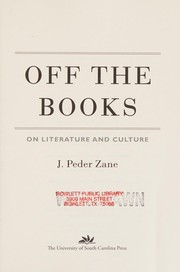 Off the books : on literature and culture /
