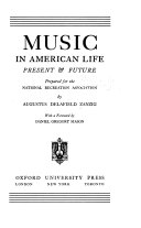 Music in American life : present & future /