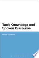 Tacit knowledge and spoken discourse