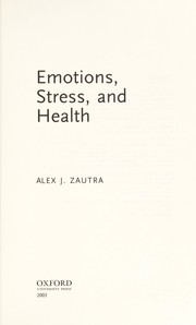 Emotions, stress, and health /