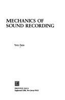 Mechanics of sound recording /