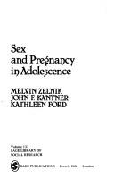 Sex and pregnancy in adolescence /