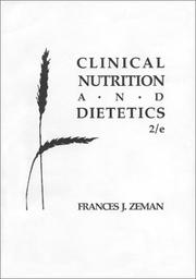 Clinical nutrition and dietetics /