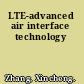 LTE-advanced air interface technology