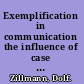 Exemplification in communication the influence of case reports on the perception of issues /
