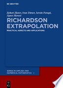Richardson extrapolation : practical aspects and applications /