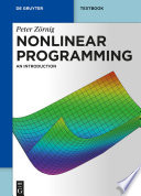 Nonlinear programming : an introduction /