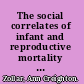 The social correlates of infant and reproductive mortality in the United States : a reference guide /