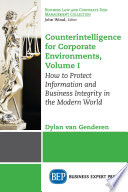 Counterintelligence for corporate environments.
